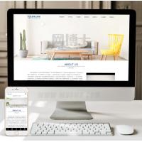 （自适应手机版）响应式建筑建材水泥生产施工供应商网站