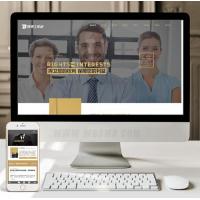 （带手机版数据同步）辩护刑事案件律师事务所网站织梦模板 高端大气律师事务所网站