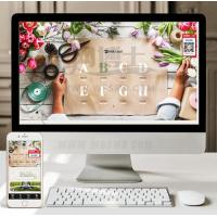 （自适应手机版）响应式园林花卉类网站织梦模板 HTML5鲜花植物养护网站源码下载